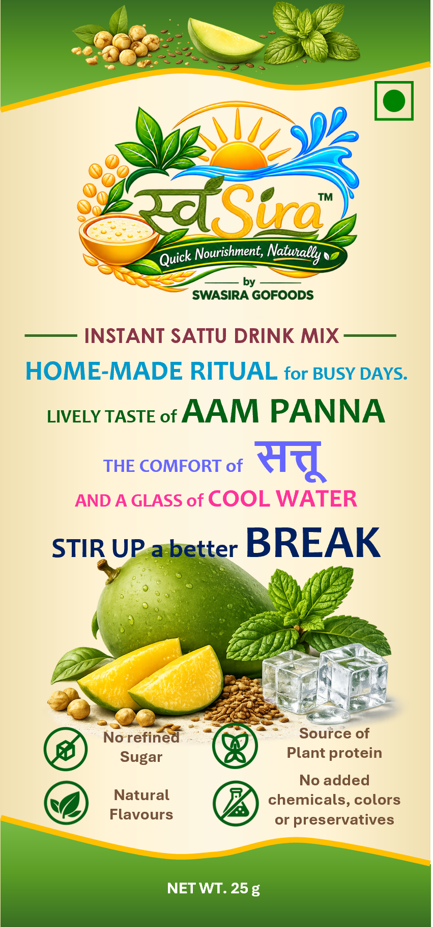 Sattu Drink Mix — Aam Panna